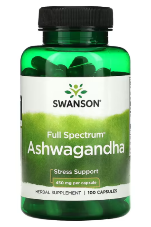 Swanson, Ashwagandha, 450 mg, 100 capsules