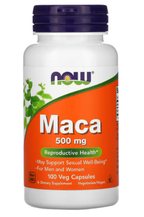 NOW Foods, Maca, 500 mg, 100 capsules végétariennes