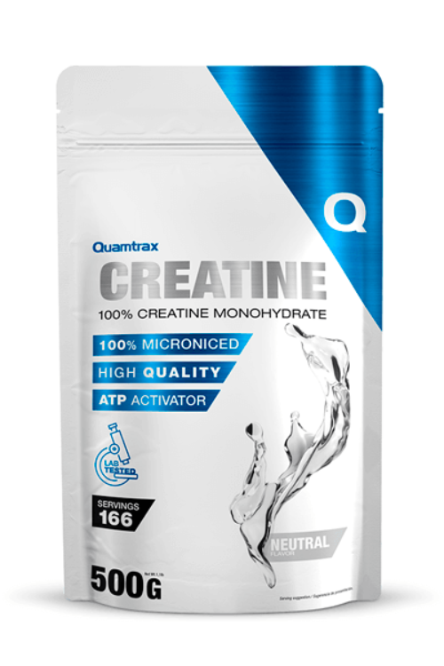 100% CREATINE MONOHYDRATE – 500 G QUAMTRAX