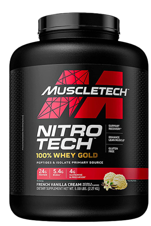 Nitrotech 100%Whey Gold 2,28kg – Muscletech