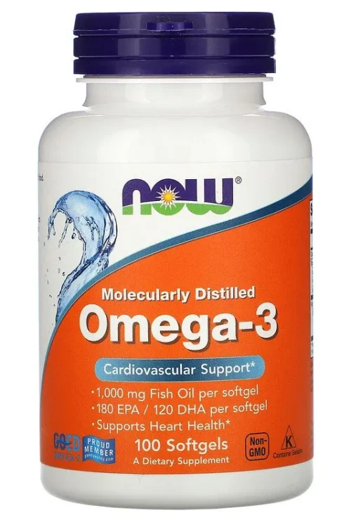 OMEGA 3 NOW FOODS Fish Oil EPA DHA