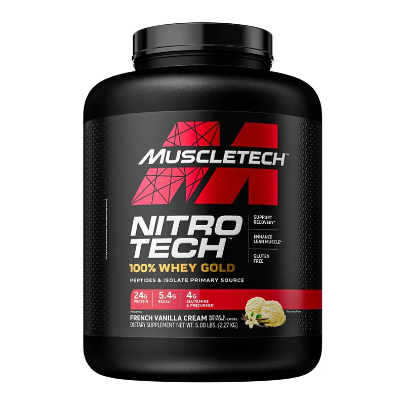 Nitrotech 100%Whey Gold 2,28kg – Muscletech